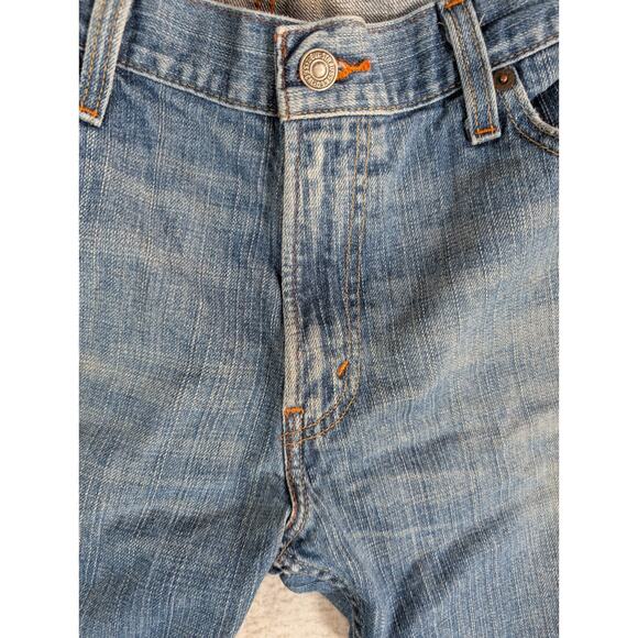 Vintage Levis 514 Jeans Mens 36x32 Blue Straight Fit Stretch 5 Pocket Faded - Picture 11 of 16